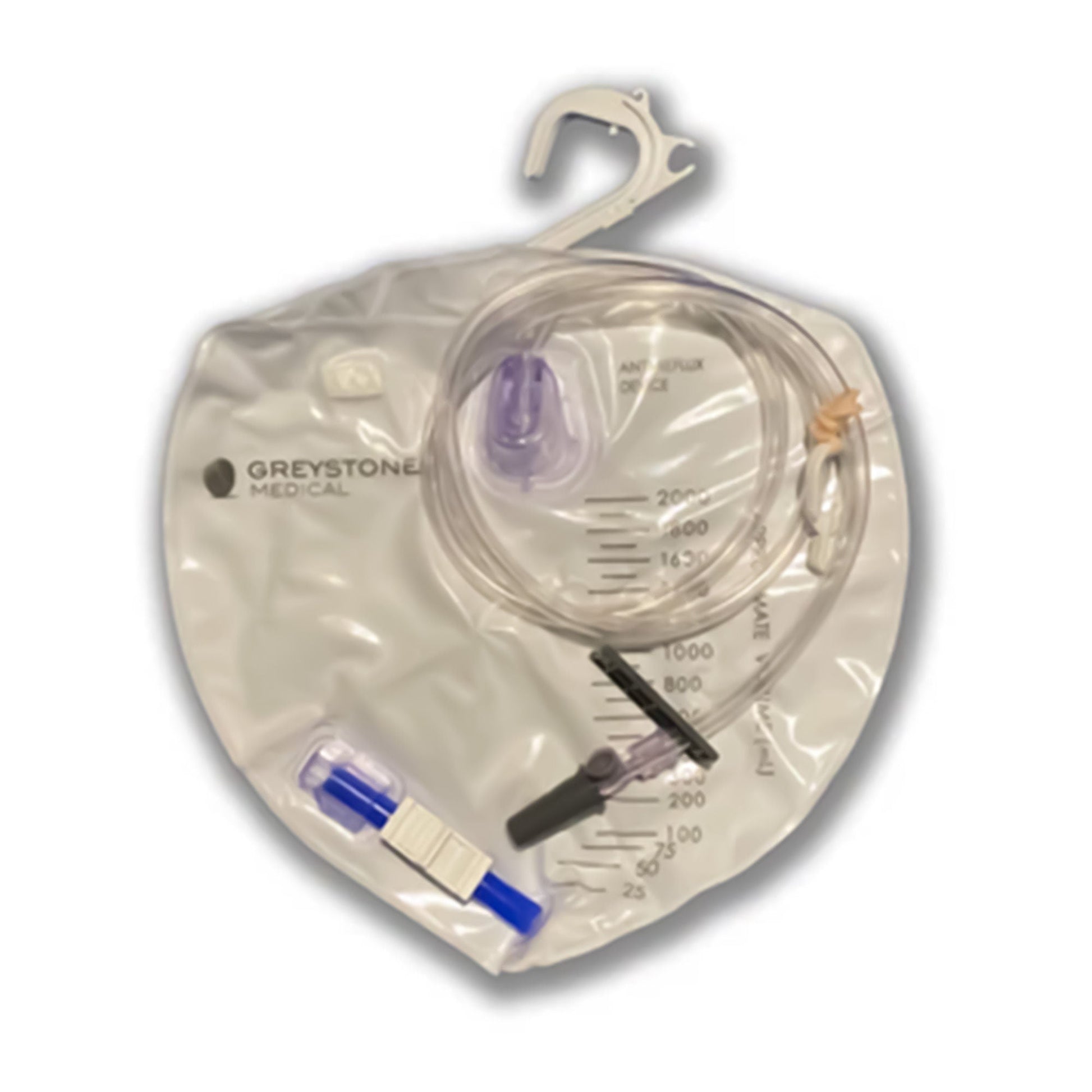 Greystone Medical Urinary Drain Bag Anti-reflux Valve Sterile