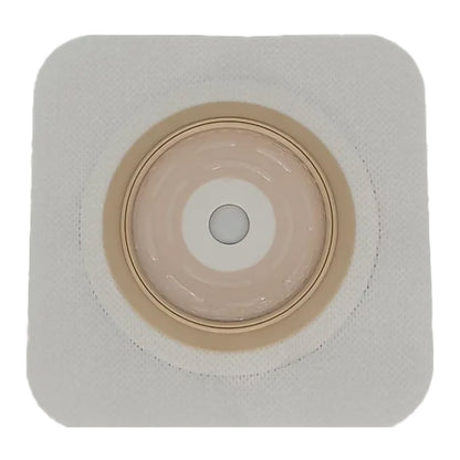 Ostomy Barrier Trim to Fit, Extended Wear Adhesive Tape Collar Flange Red Code System Up to 1-3/4 Inch Opening