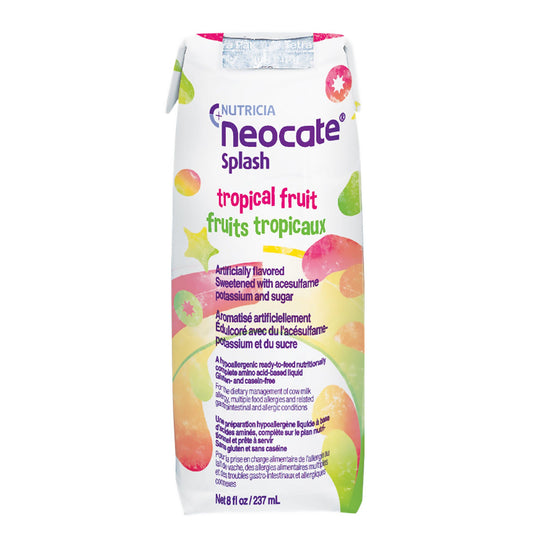Neocate® Splash Amino Acid–based Liquid, Tropical Fruit, carton