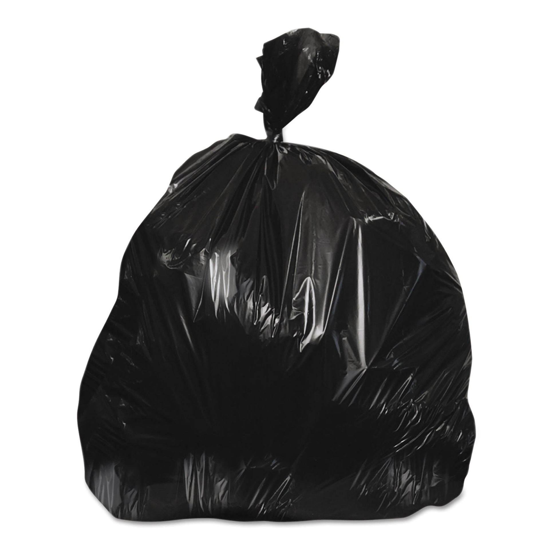 Heritage Trash Bag 10 gal. 0.35 mil Black Star Seal Bottom Dispenser Box