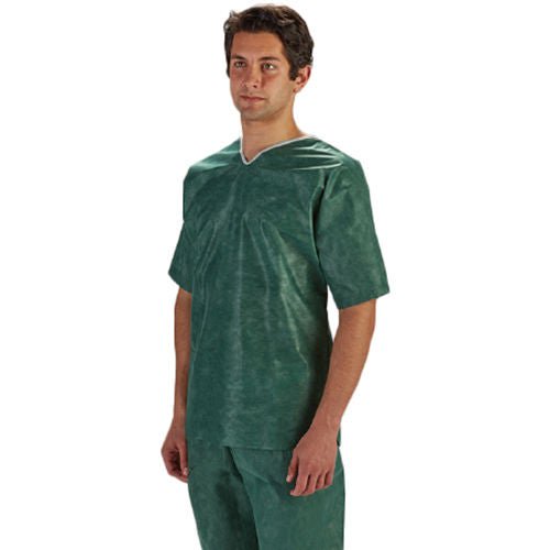 Disposable Scrub Pants, Dark Green, 3X Large
