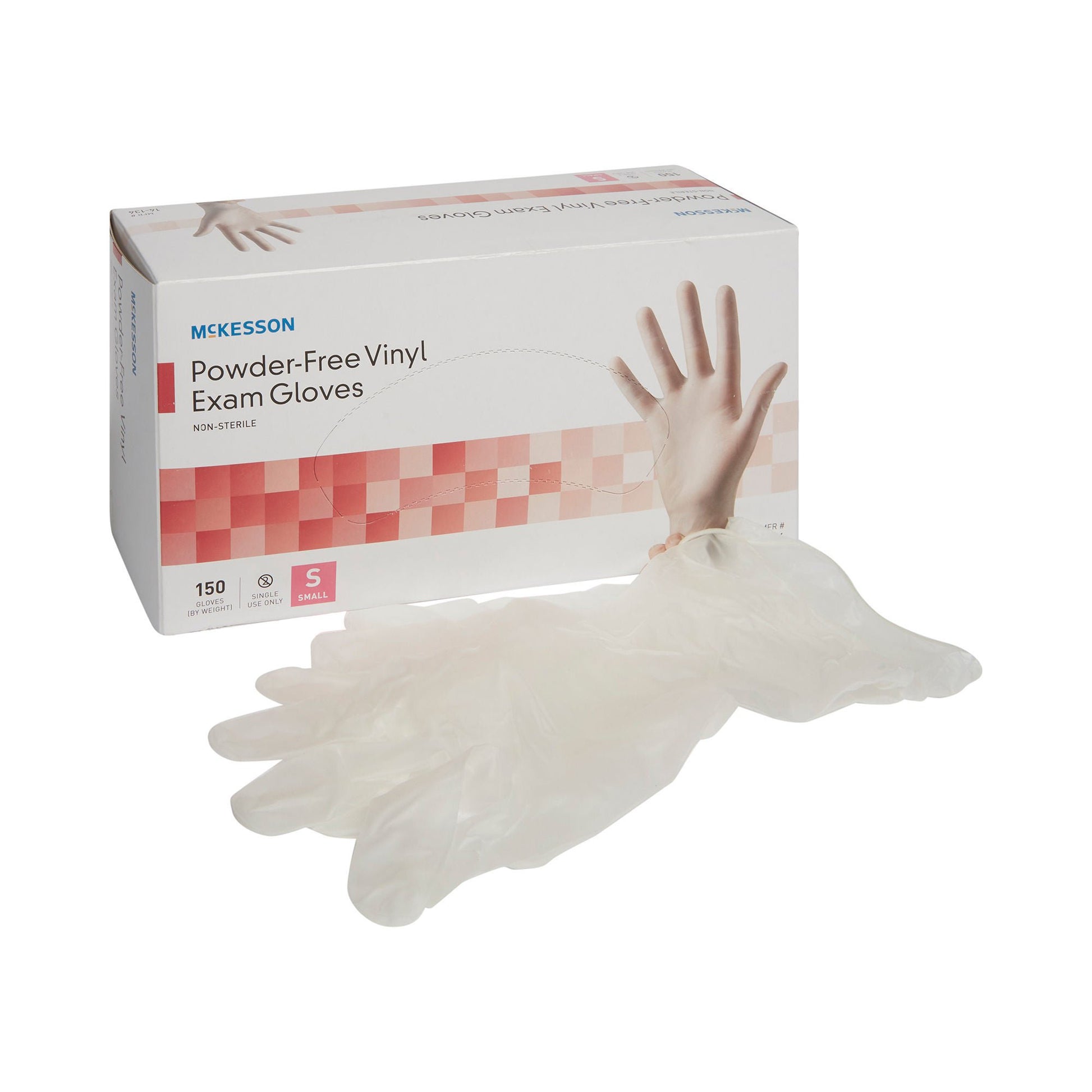 McKesson Vinyl Exam Glove, Clear
