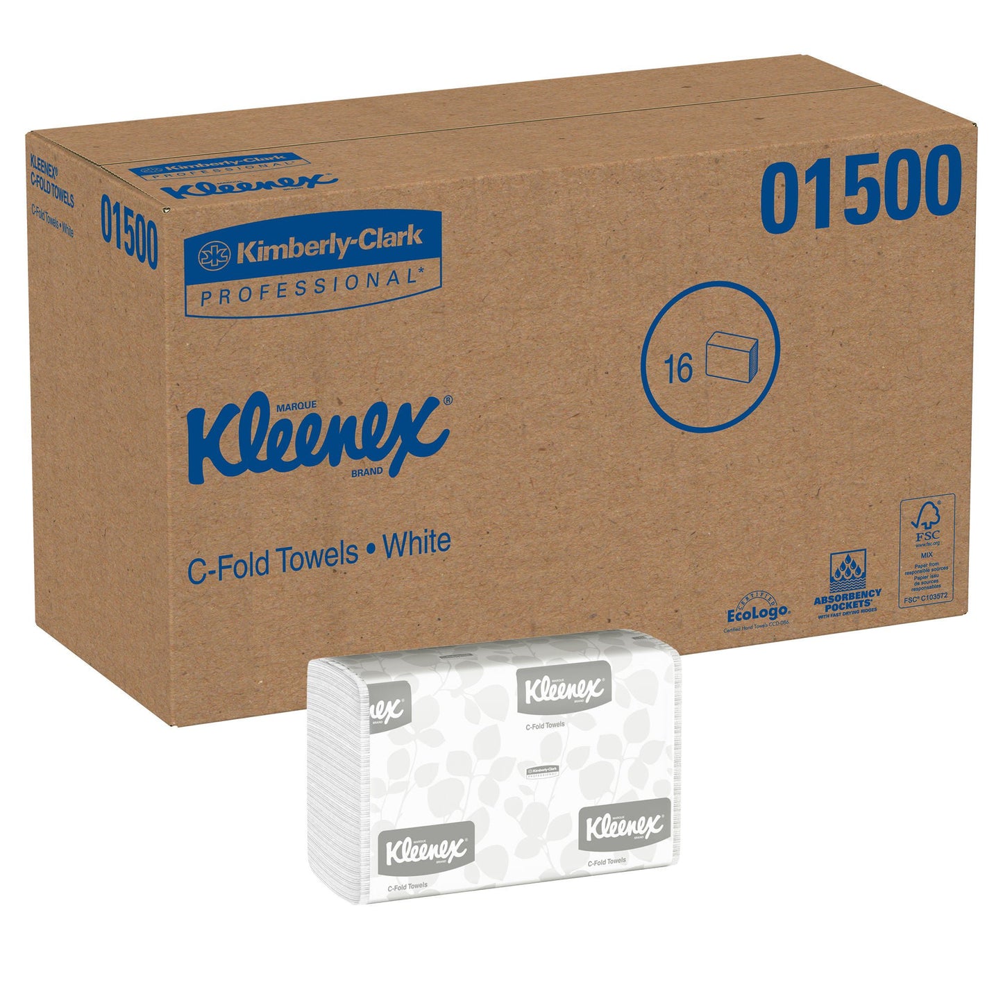 Kleenex® C-Fold Paper Towel, 150