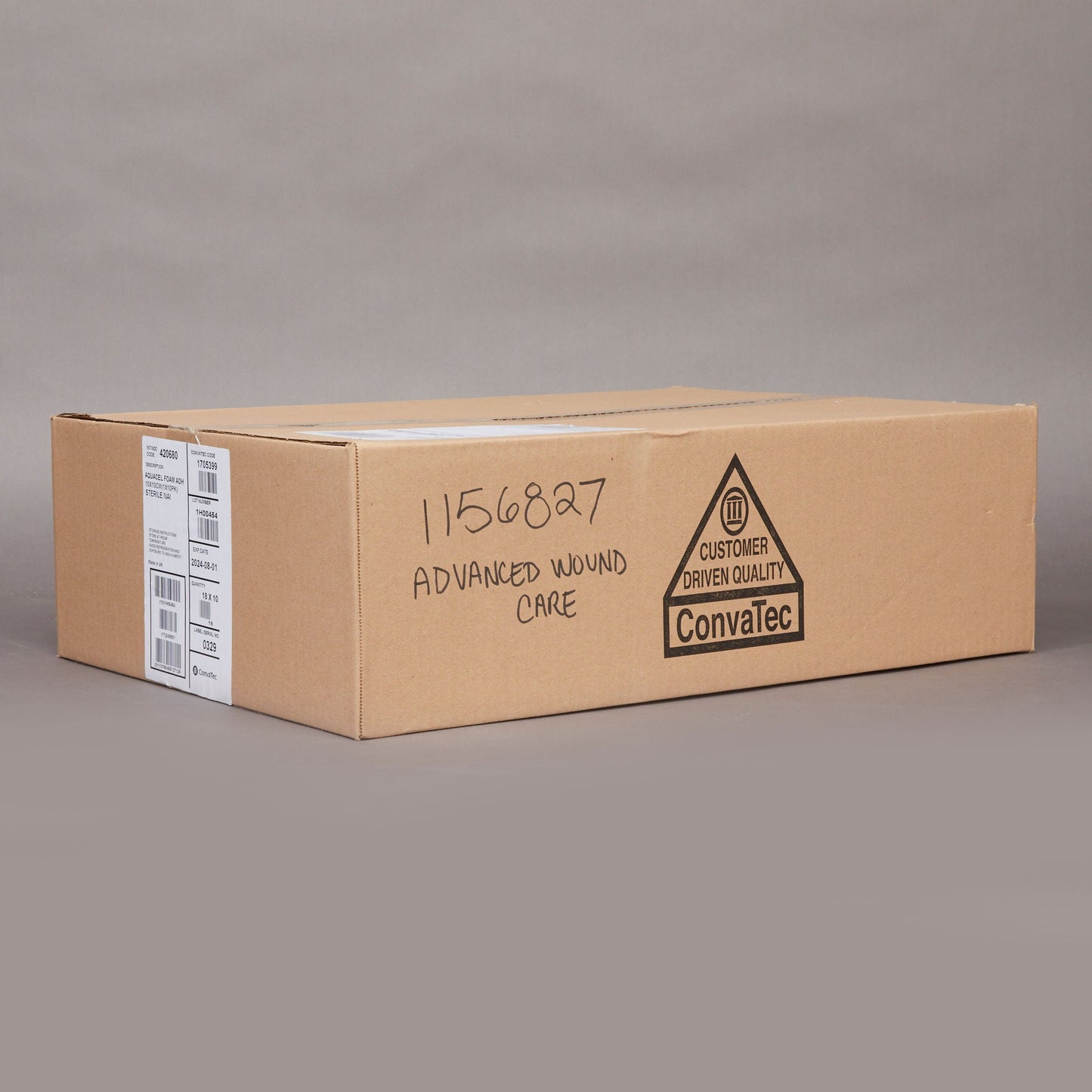 Aquacel® Silicone Adhesive with Border Silicone Foam Dressing