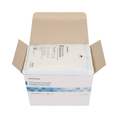 McKesson Sterile Poly Lined Towel Drape