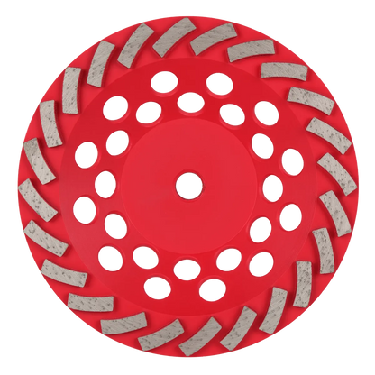 Milwaukee 7" DIAMOND MAX Turbo Diamond Cup Wheel - 24 Segment 49-93-7796 | Diamond Coated