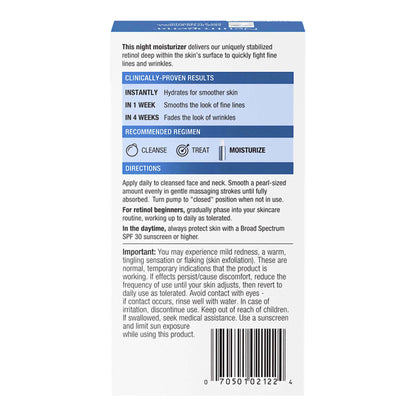 Neutrogena® Rapid Wrinkle Repair Retinol Moisturizer Night Unscented