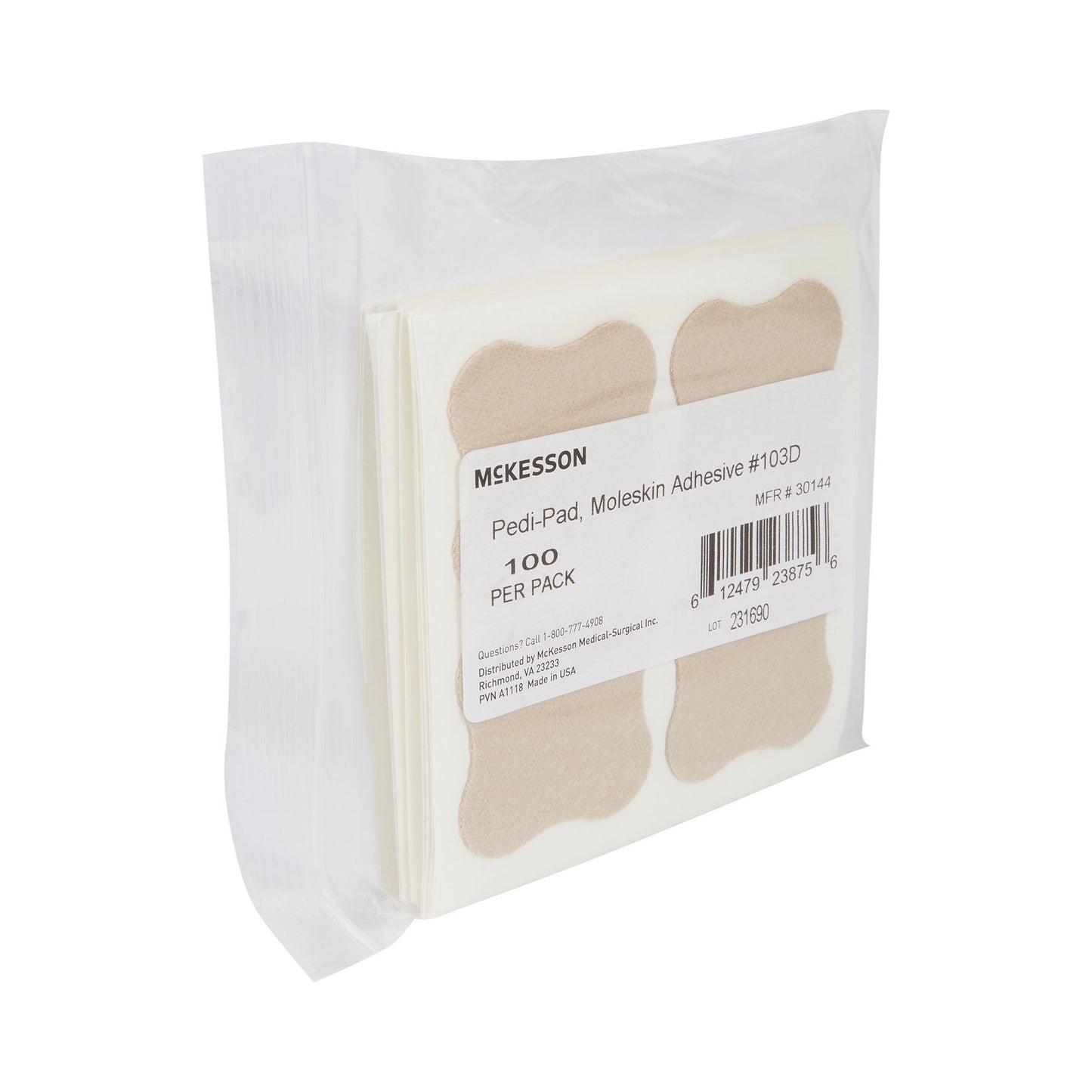 McKesson Pedi-Pad Beige Protective Pad