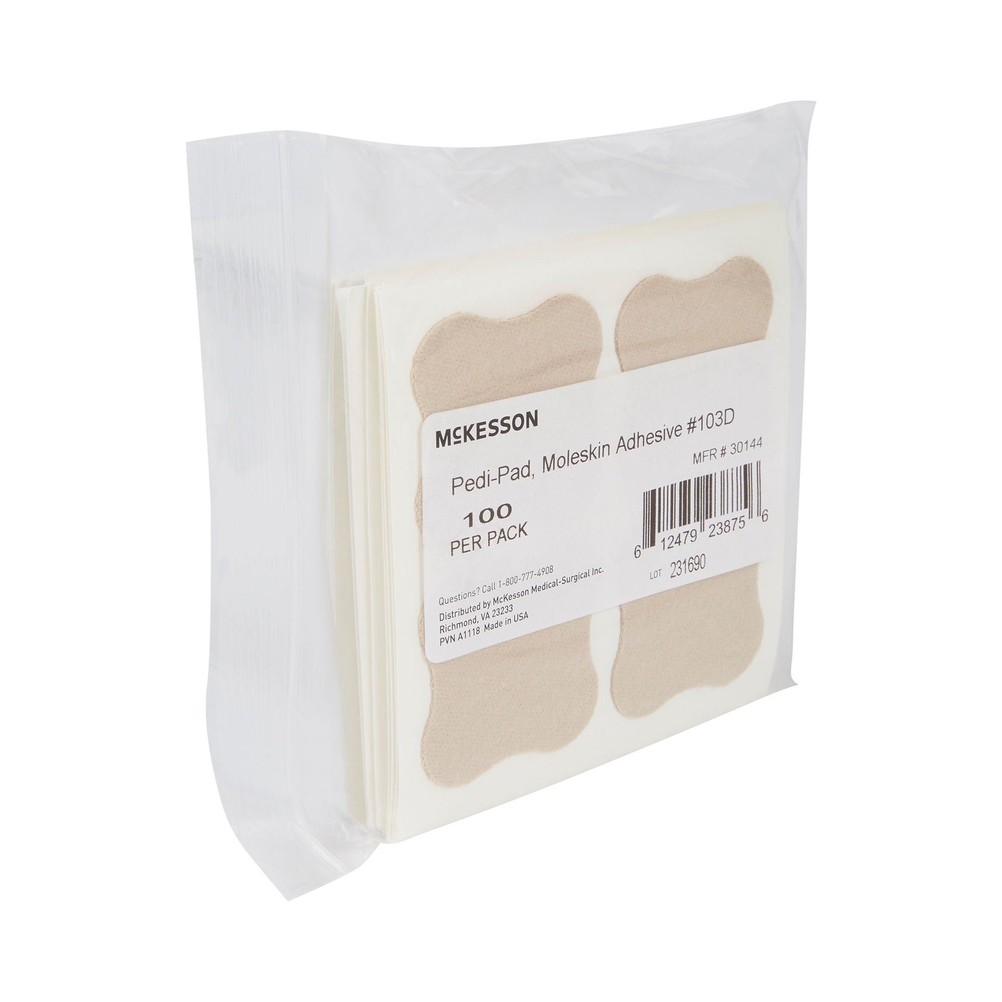 McKesson Pedi-Pad Beige Protective Pad