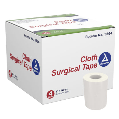dynarex® Cloth Medical Tape, White