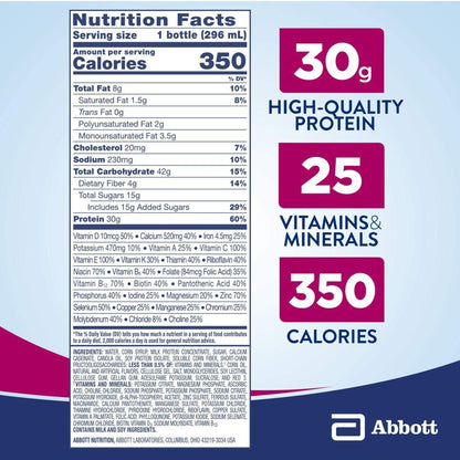 Ensure Complete® Nutrition Shake, Strawberry, Bottle
