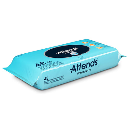 Attends® Unscented Personal Cleansing Wipe