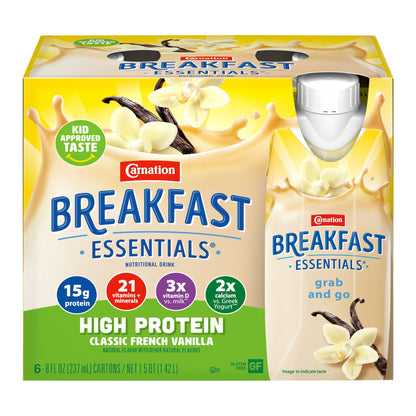 Carnation Breakfast Essentials® High Protein Vanilla Nutritional Drink