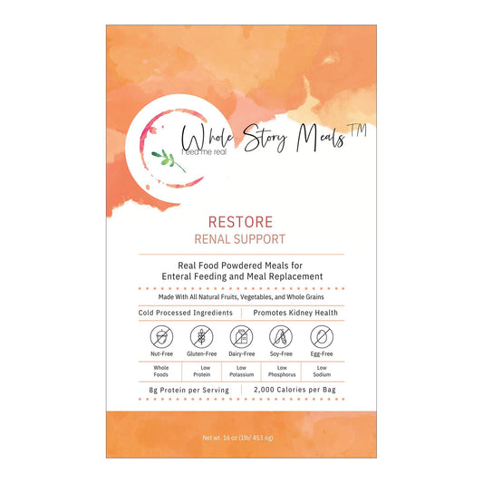 Restore Renal Support Oral Supplement Unflavored Powder Pouch