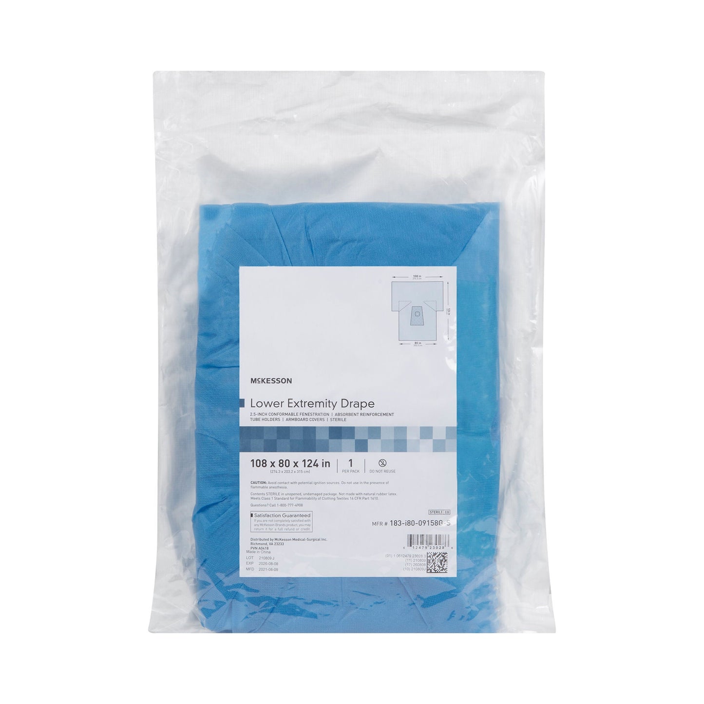 McKesson Sterile Lower Extremity Drape