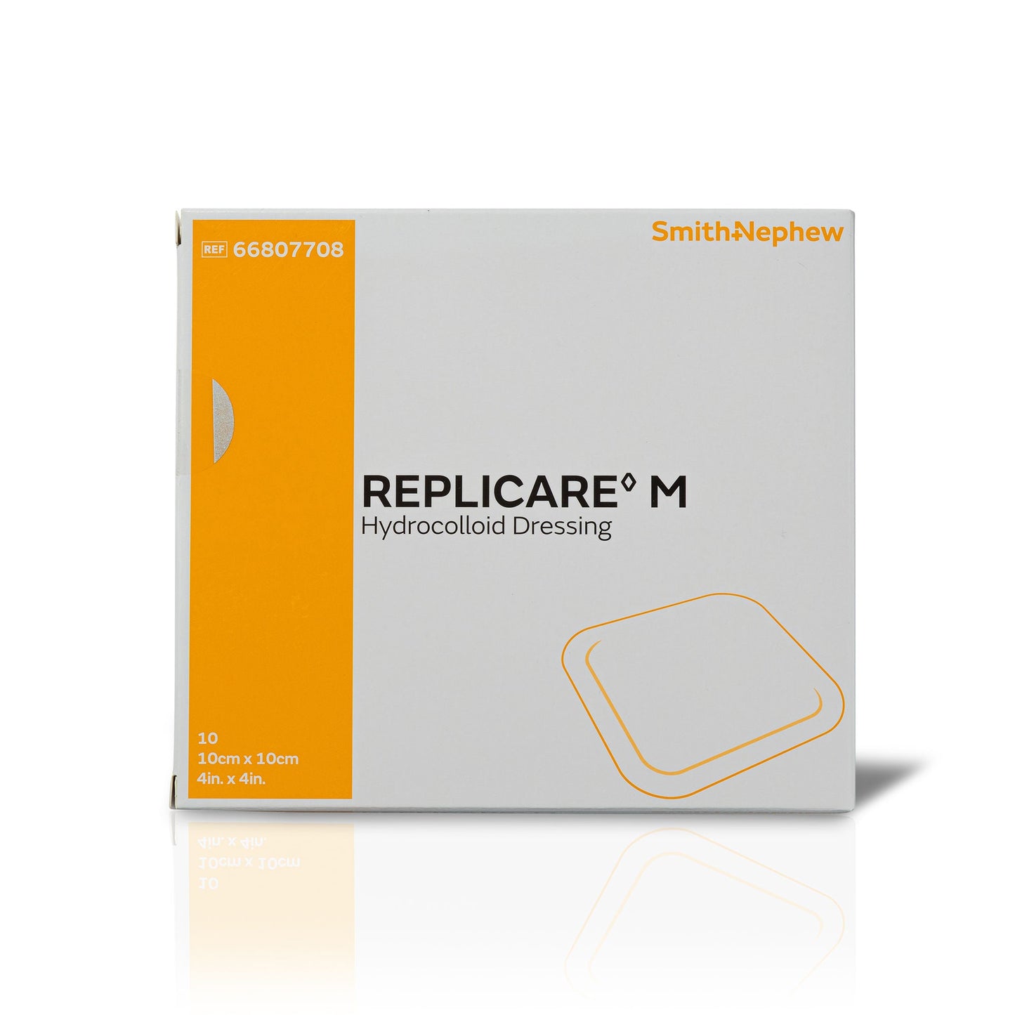 Replicare M Hydrocolloid Dressing Film Backing Square Hydrocolloid / Film