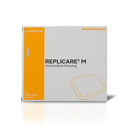 Replicare M Hydrocolloid Dressing Film Backing Square Hydrocolloid / Film