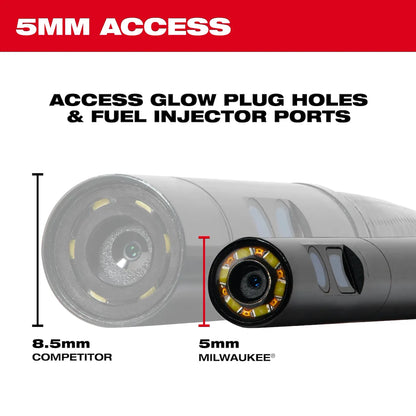 Milwaukee 5mm 5' Borescope Camera Cable 48-53-3151 | Not Applicable Battery, Not Applicable