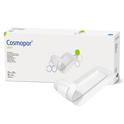 Cosmopor Steril Island Dressing Rectangle Sterile Water Resistant Backing