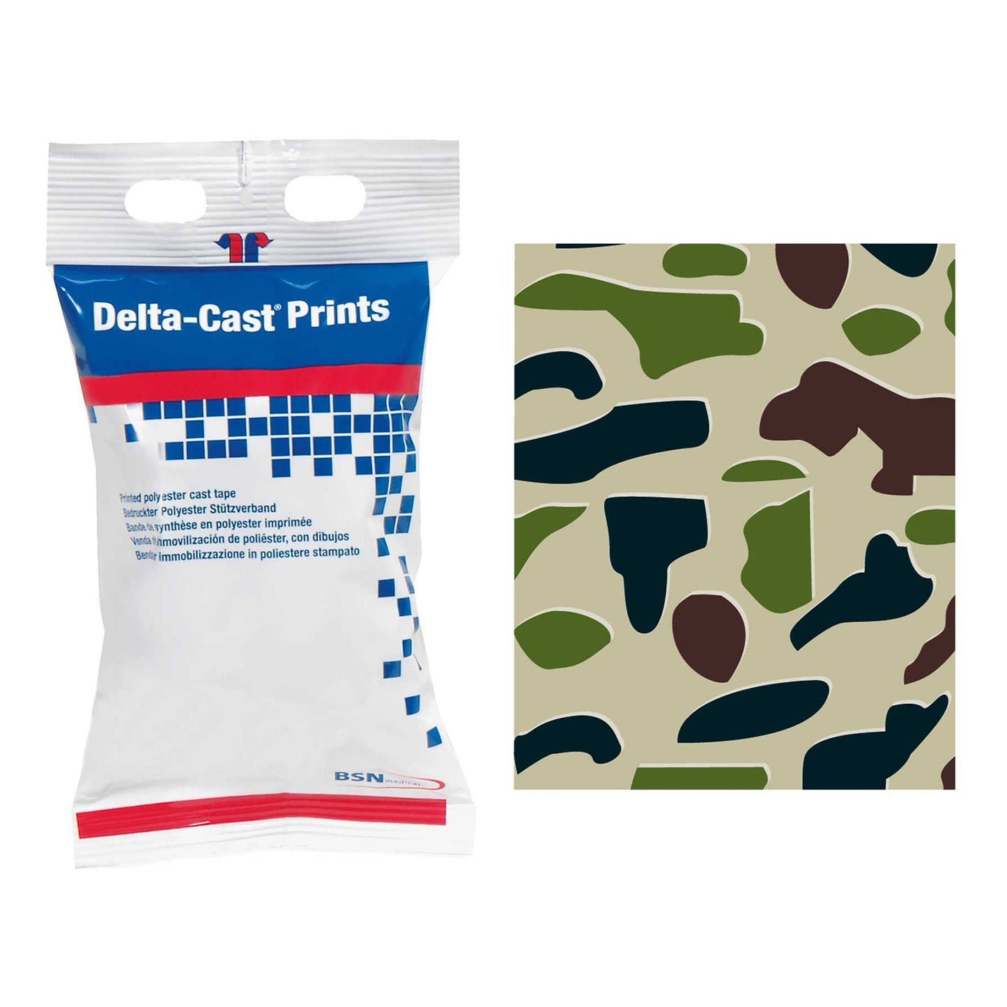 Delta-Cast Prints Cast Tape Polyester Camouflage Print