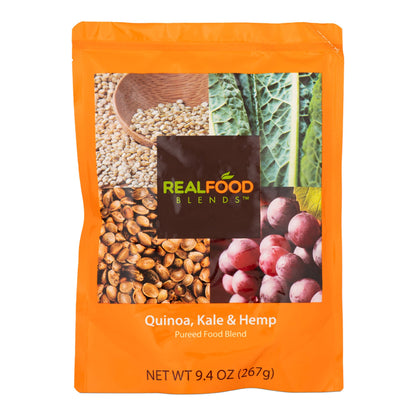 Real Food Blends™ Quinoa, Kale & Hemp Pureed Food Blend for Tube Feed