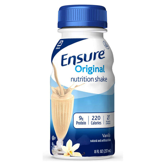 Ensure® Original Therapeutic Nutrition Shake, Vanilla, Bottle
