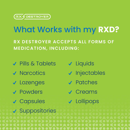 Rx Destroyer™ All-Purpose PRO Series Drug Disposal System