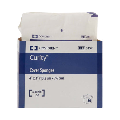 Curity™ Sterile Nonwoven Sponge, 4-Ply