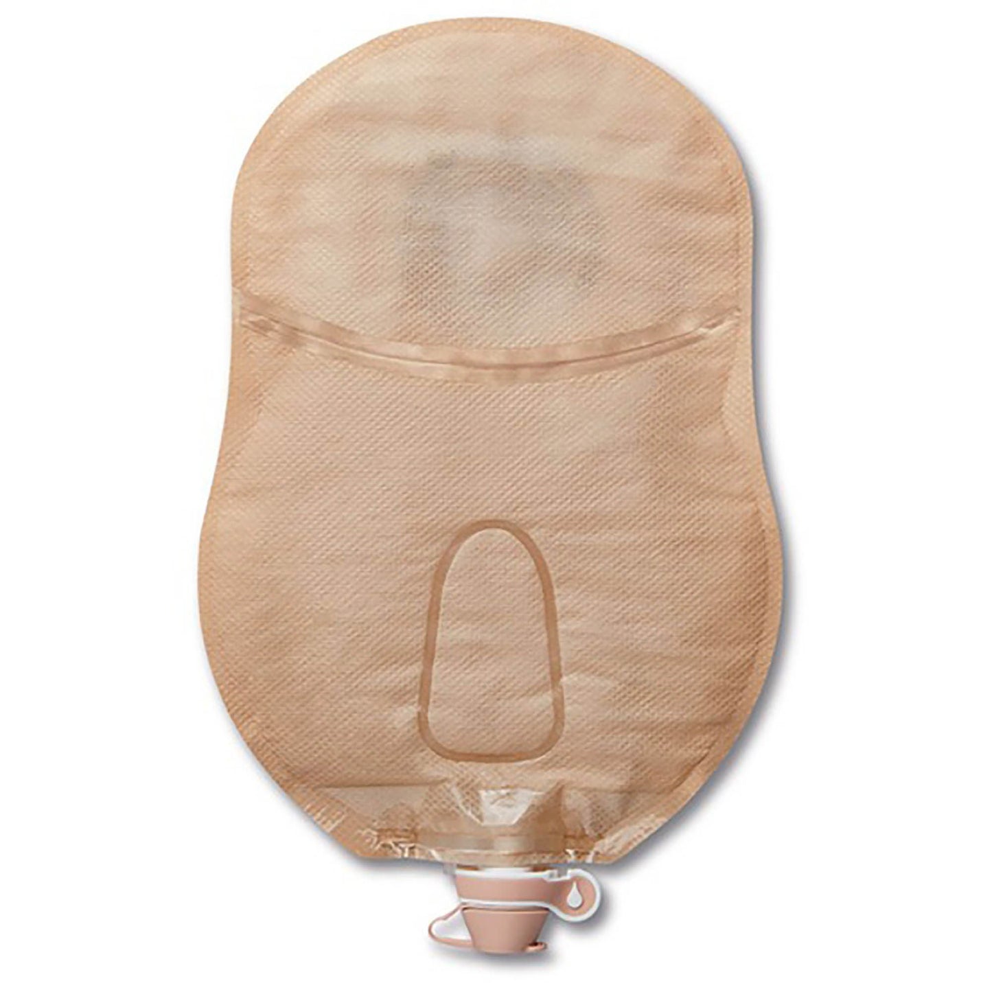 CeraPlus™ Soft Convex 1-Piece Ultra Clear Urostomy Pouch, Cut to fit up to
