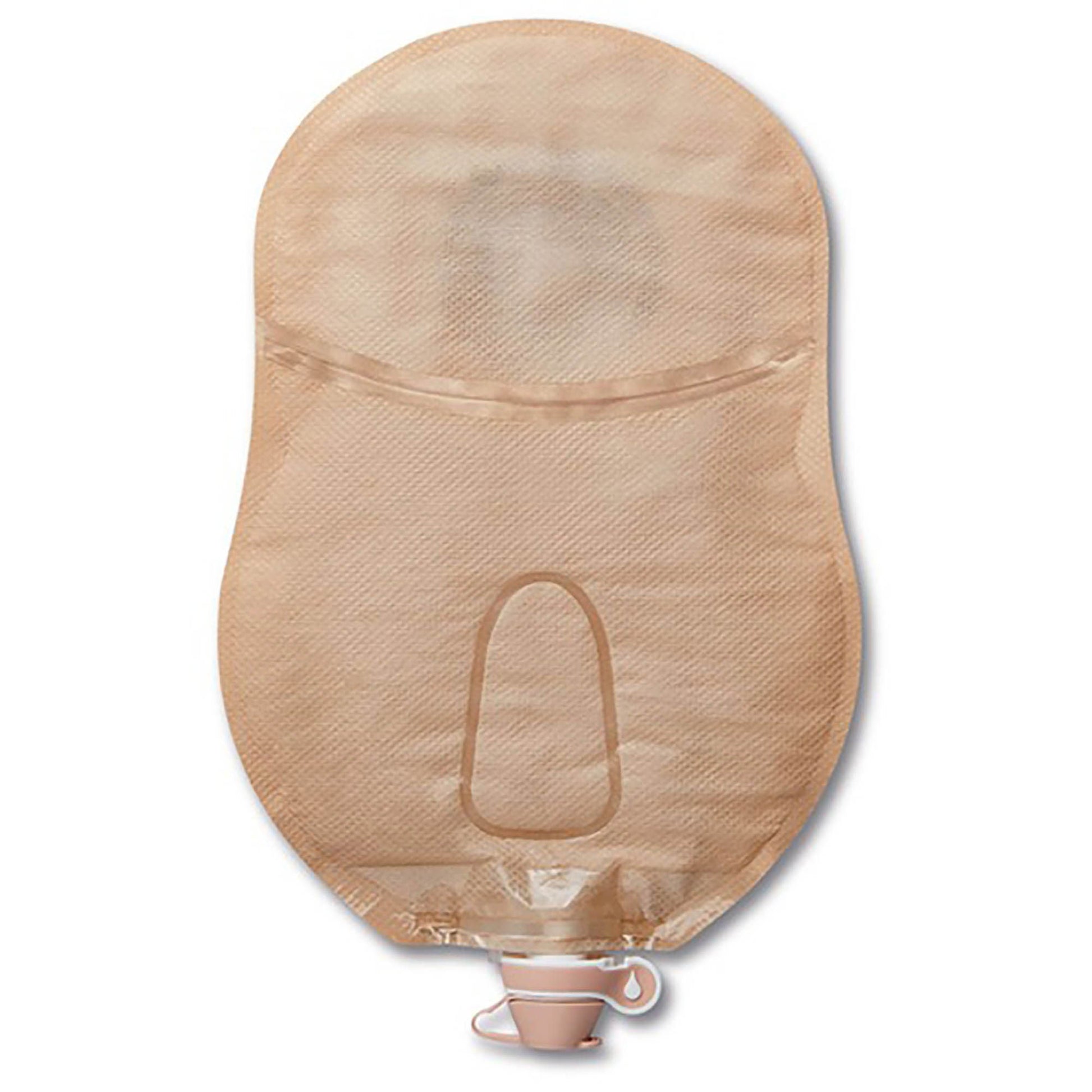 CeraPlus™ Soft Convex 1-Piece Ultra Clear Urostomy Pouch, Cut to fit up to