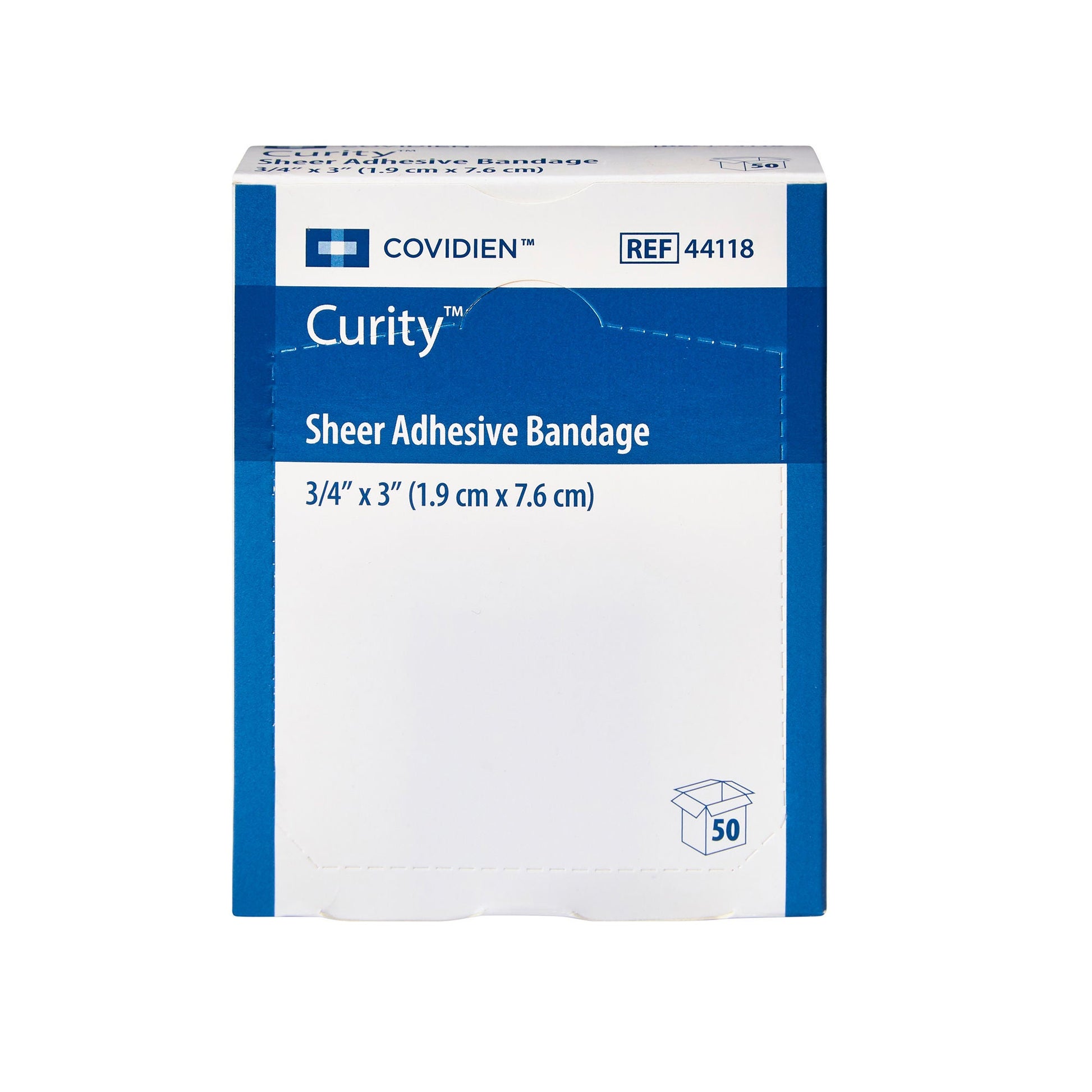 Curity™ Sheer Adhesive Strip, ¾ x