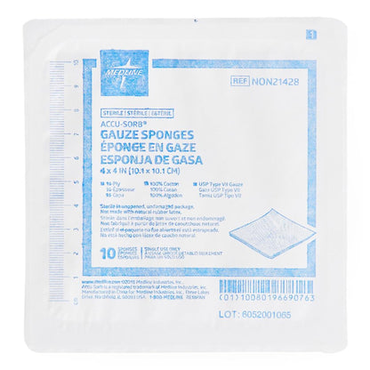 Sterile USP Type VII Gauze Sponge, 16-Ply