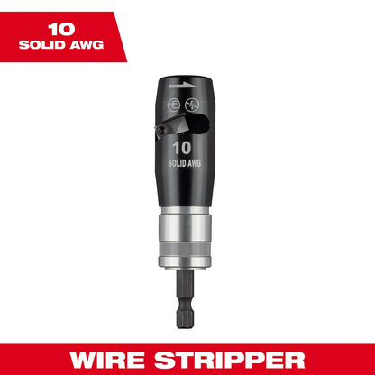Milwaukee 10 Solid AWG Wire Stripper 48-32-6402 | Aluminum