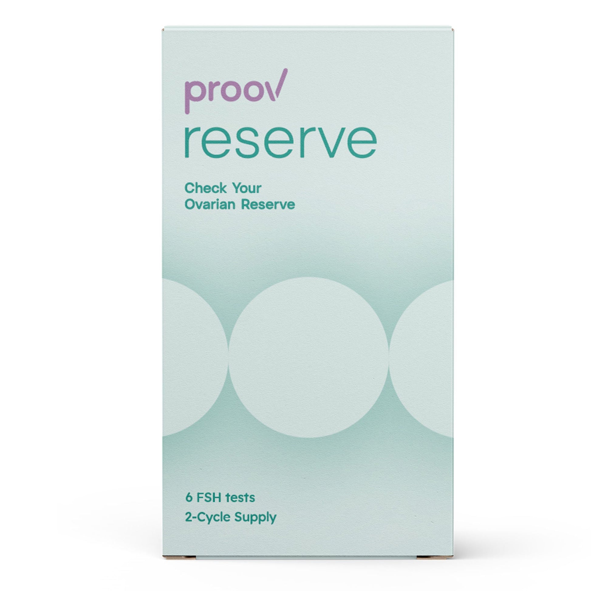 proov reserve Ovarian Reserve Follicle Stimulating Hormone Fertility Test