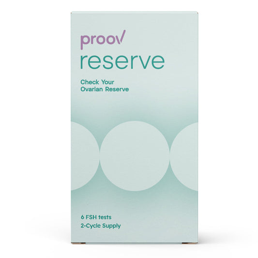 proov reserve Ovarian Reserve Follicle Stimulating Hormone Fertility Test