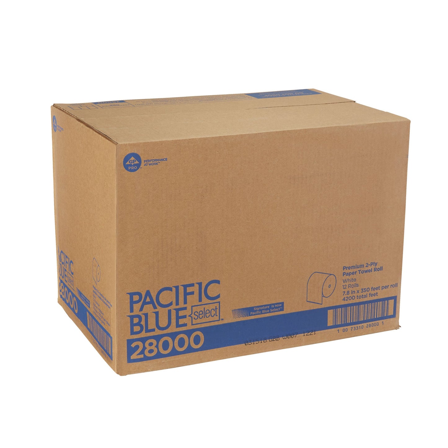 Pacific Blue Select™ Paper Towel, 7-7/ , 12 Rolls