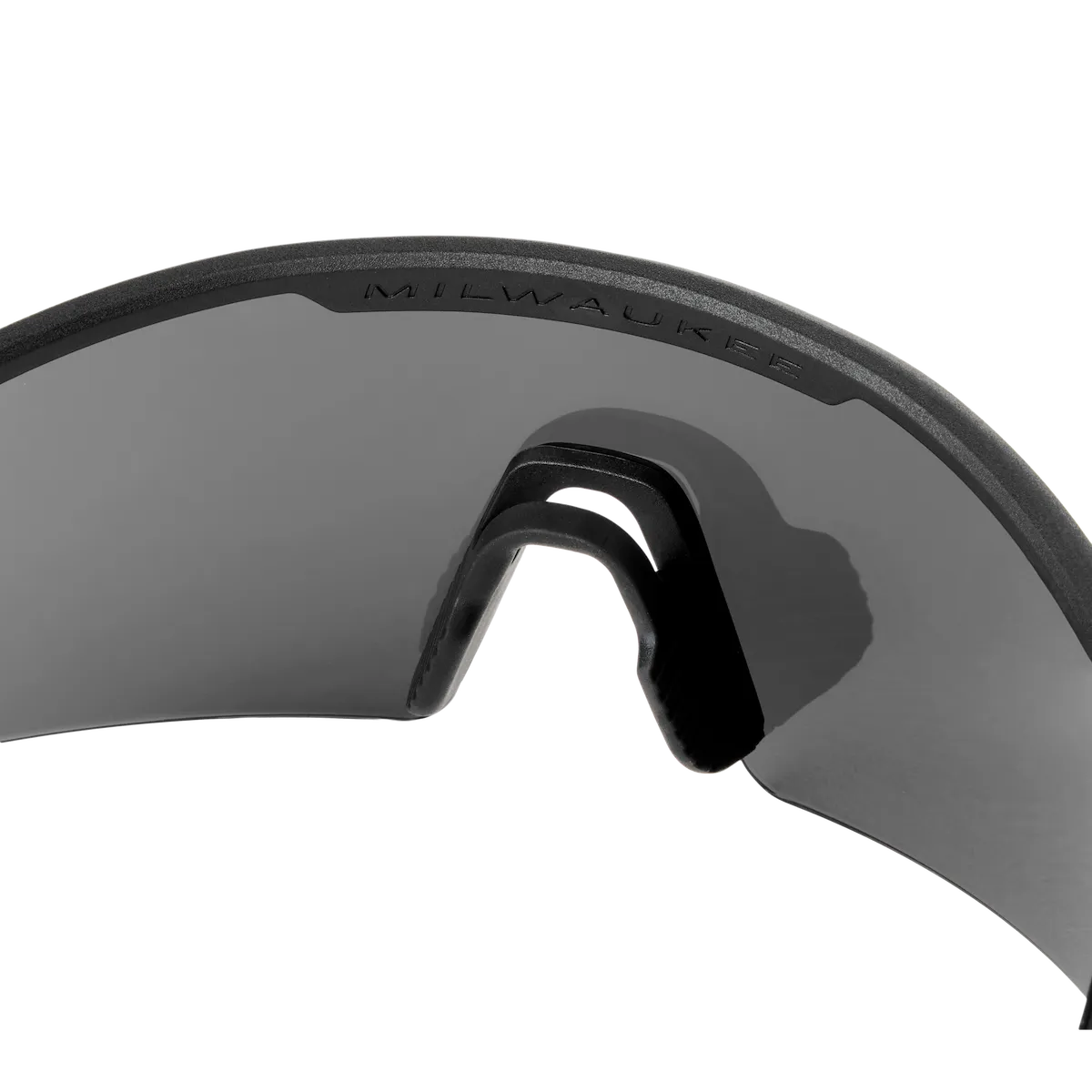 Milwaukee Polarized Wrap Around Safety Glasses - Silver Mirrored Dual Coat Lenses 48-73-2503