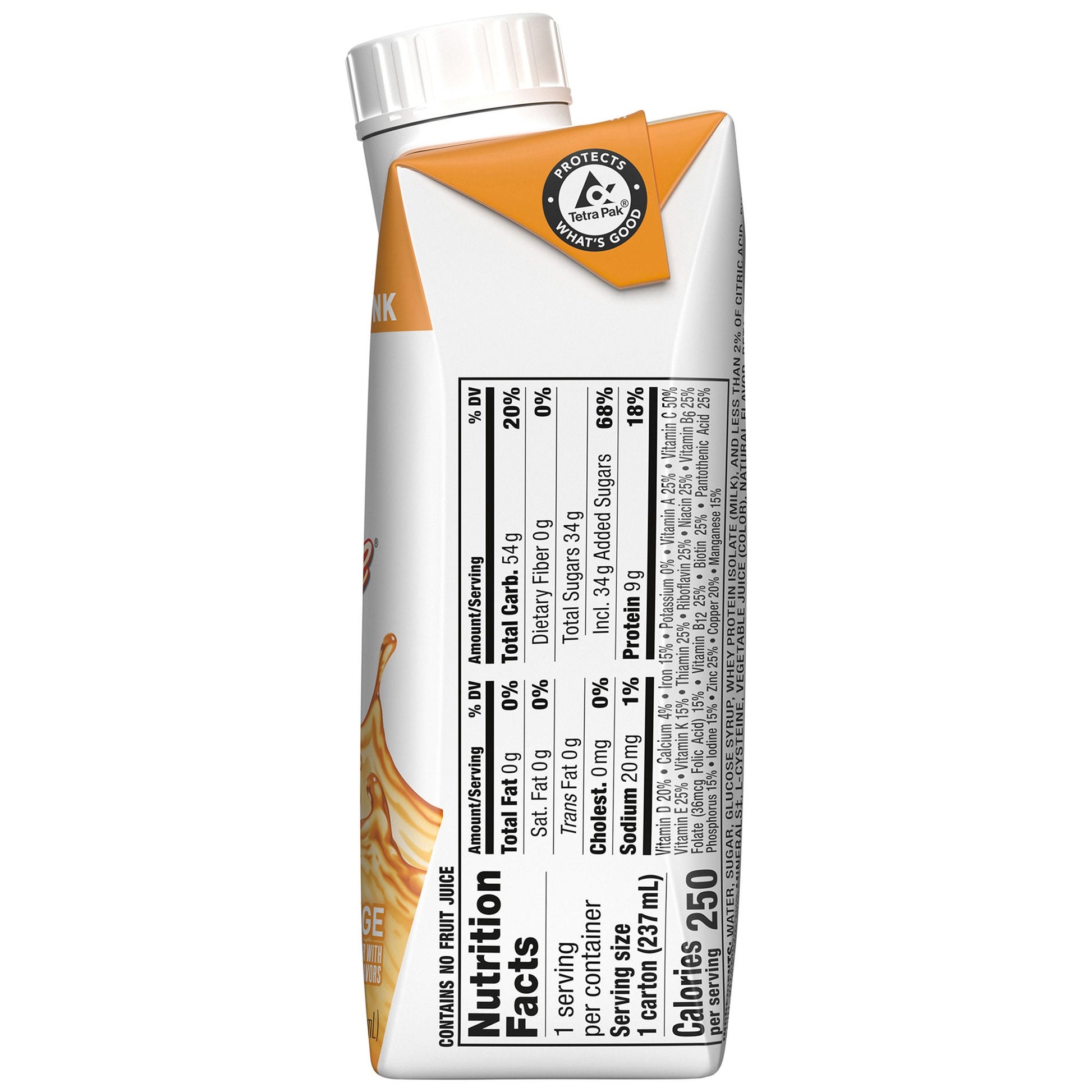 Boost Breeze® Orange Nutritional Drink, Carton