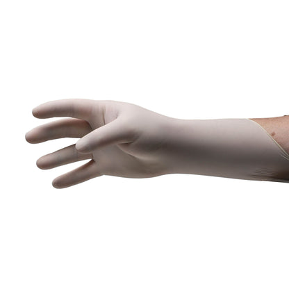 Pulse® 151 Series Latex Exam Gloves, White - view 6
