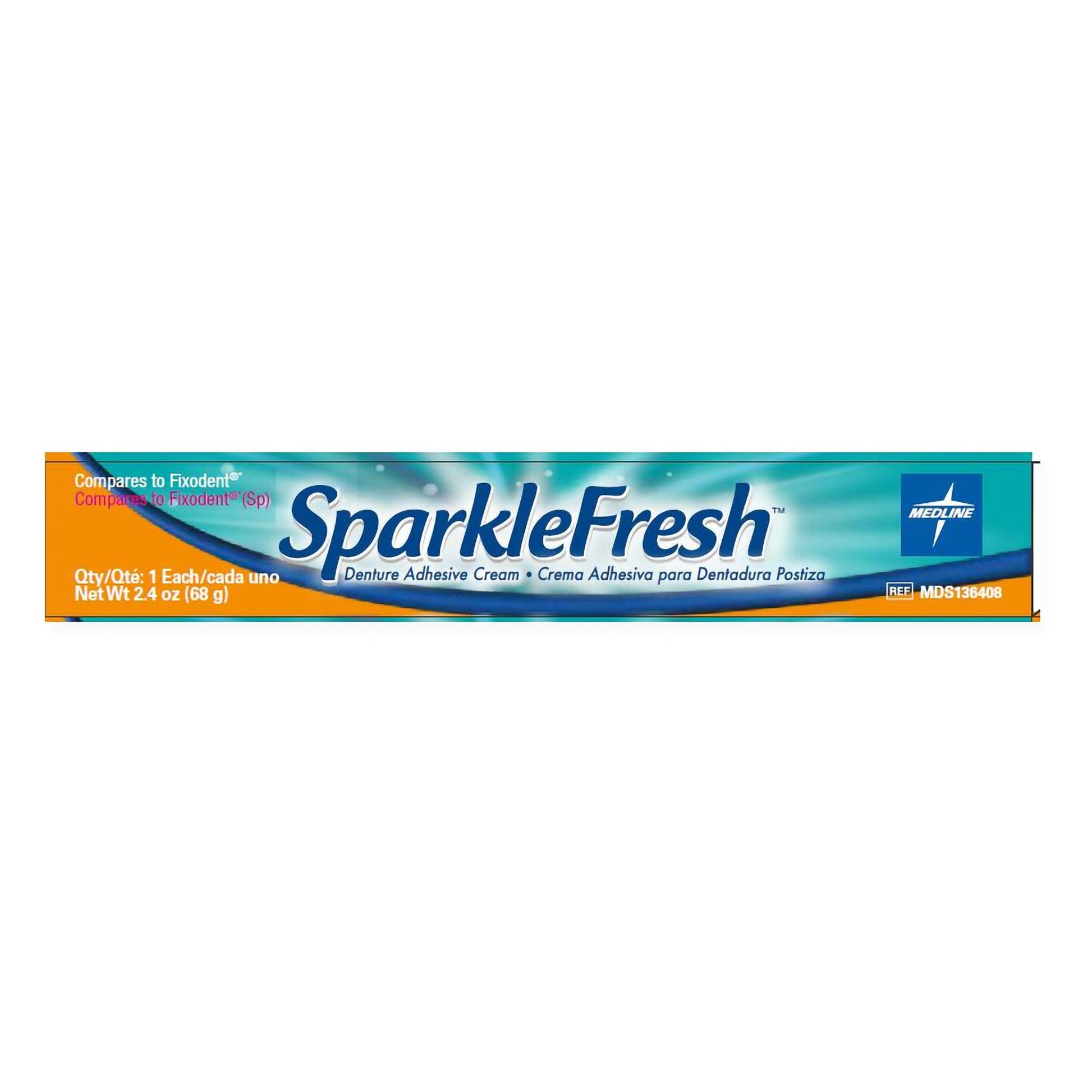SparkleFresh Denture Adhesive Cream