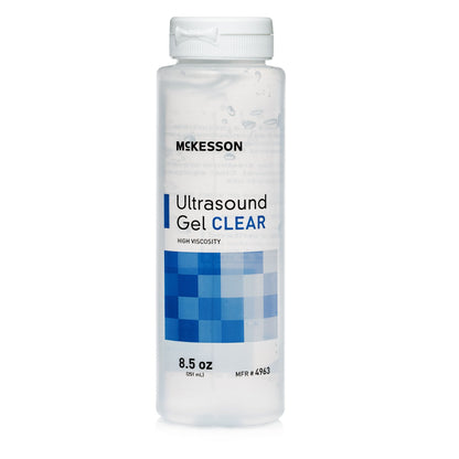 McKesson Ultrasound Gel, Clear, Bottle, Ultrasound and Laser Transmission