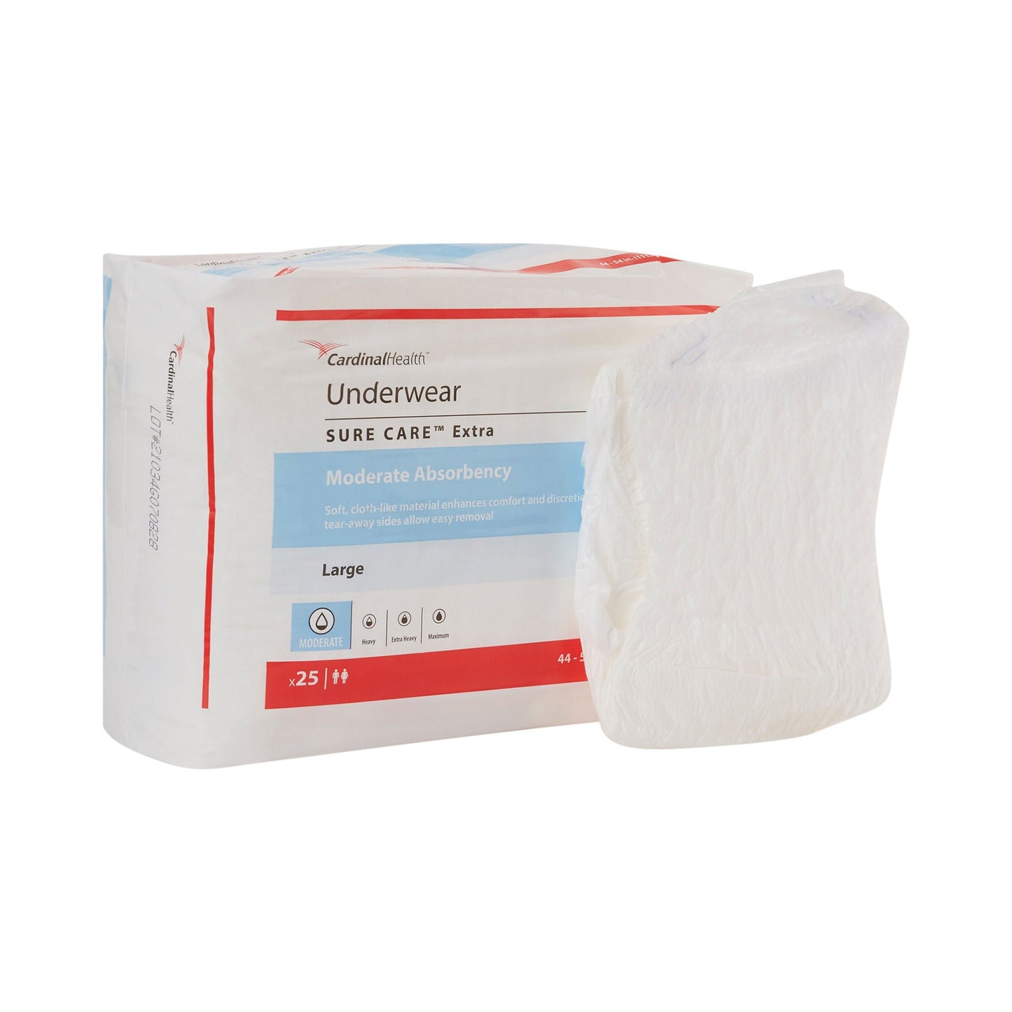 Sure Care™ Extra Moderate Absorbency Incontinence Underwear