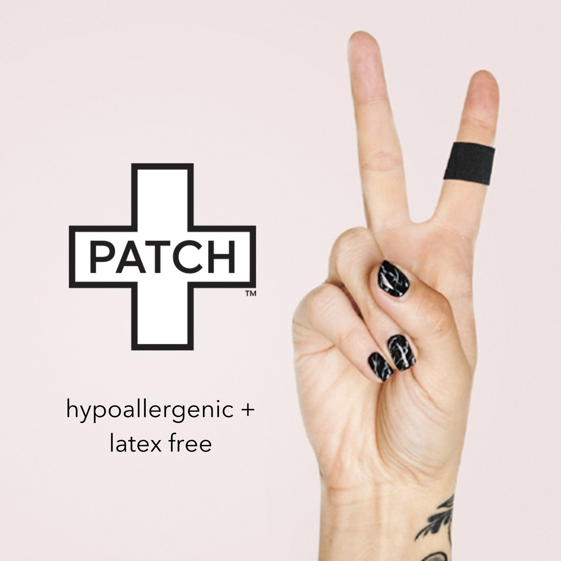 Patch™ On The Go Pack Adhesive Strip with Charcoal