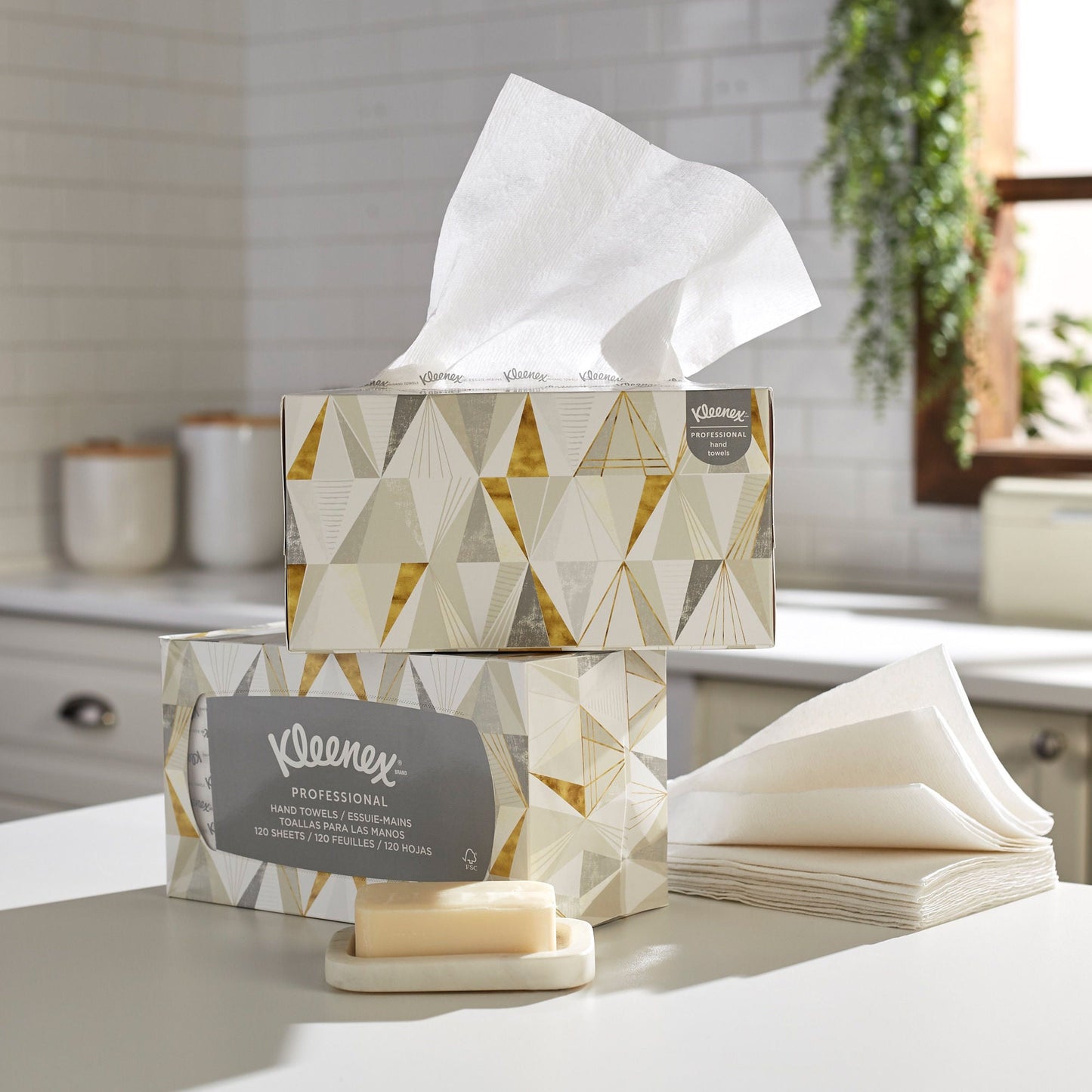 Kleenex® Guest Towel Pop-Up Box, 120