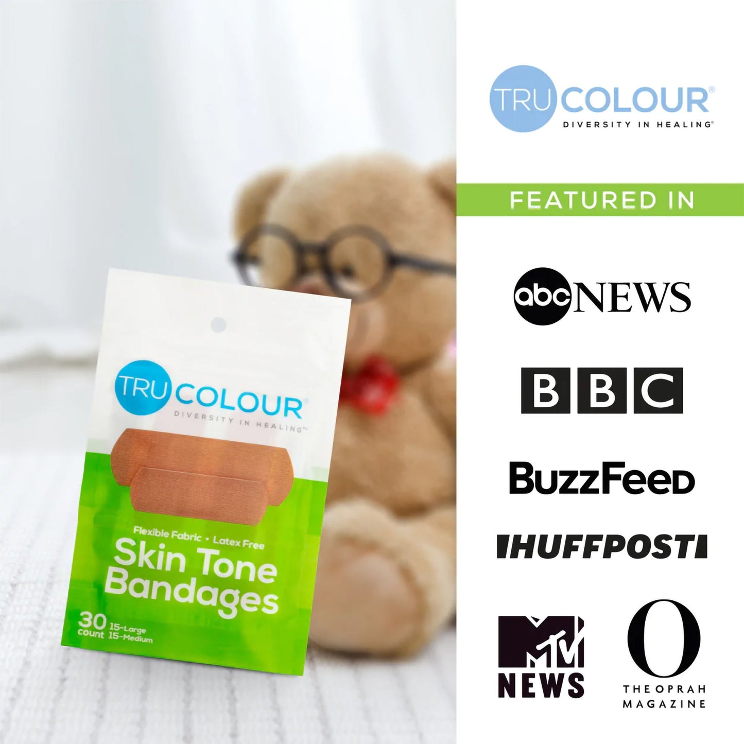 TruColour® Olive Adhesive Strip