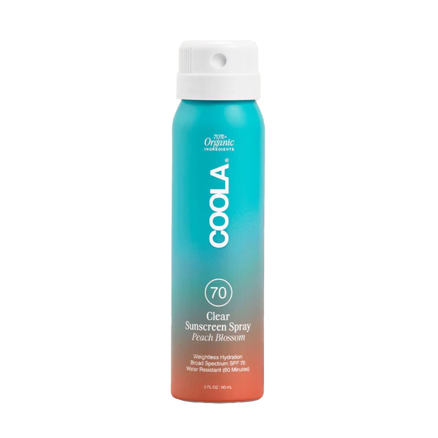 COOLA Sunscreen SPF 70 Spray Aerosol Can
