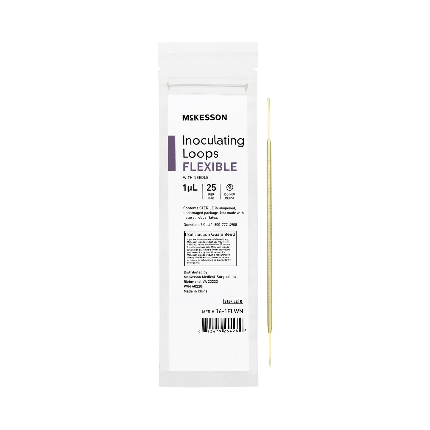McKesson Inoculating Loop with Needle, 20-Centimeter Length