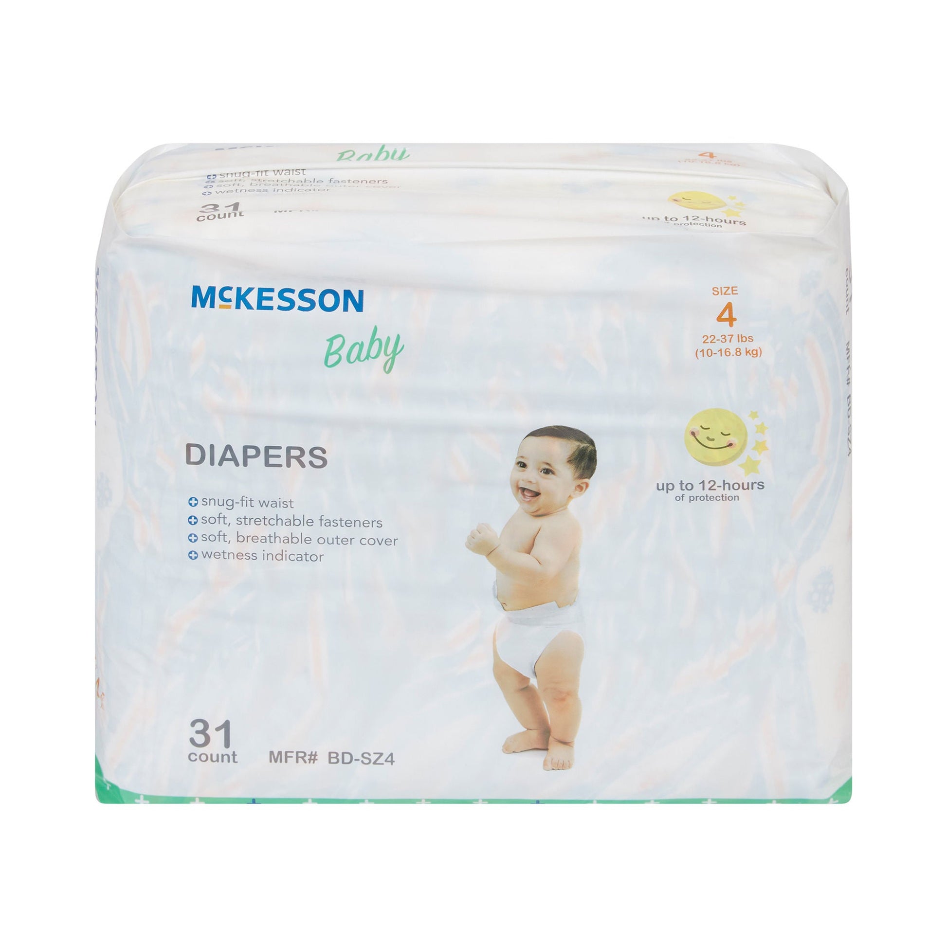 McKesson Baby Diaper, for Toddlers weighing 22 – 31 lbs.