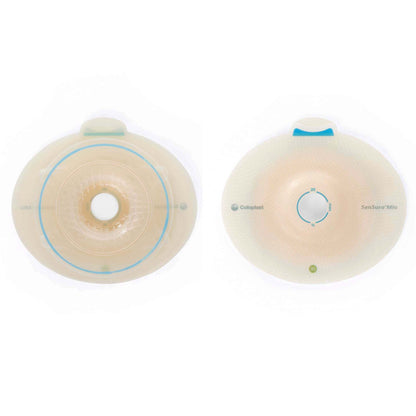 SenSura® Mio Flex Convex Light Ostomy Barrier, Stoma Opening, Red Match