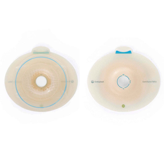SenSura® Mio Flex Convex Light Ostomy Barrier, Stoma Opening, Red Match